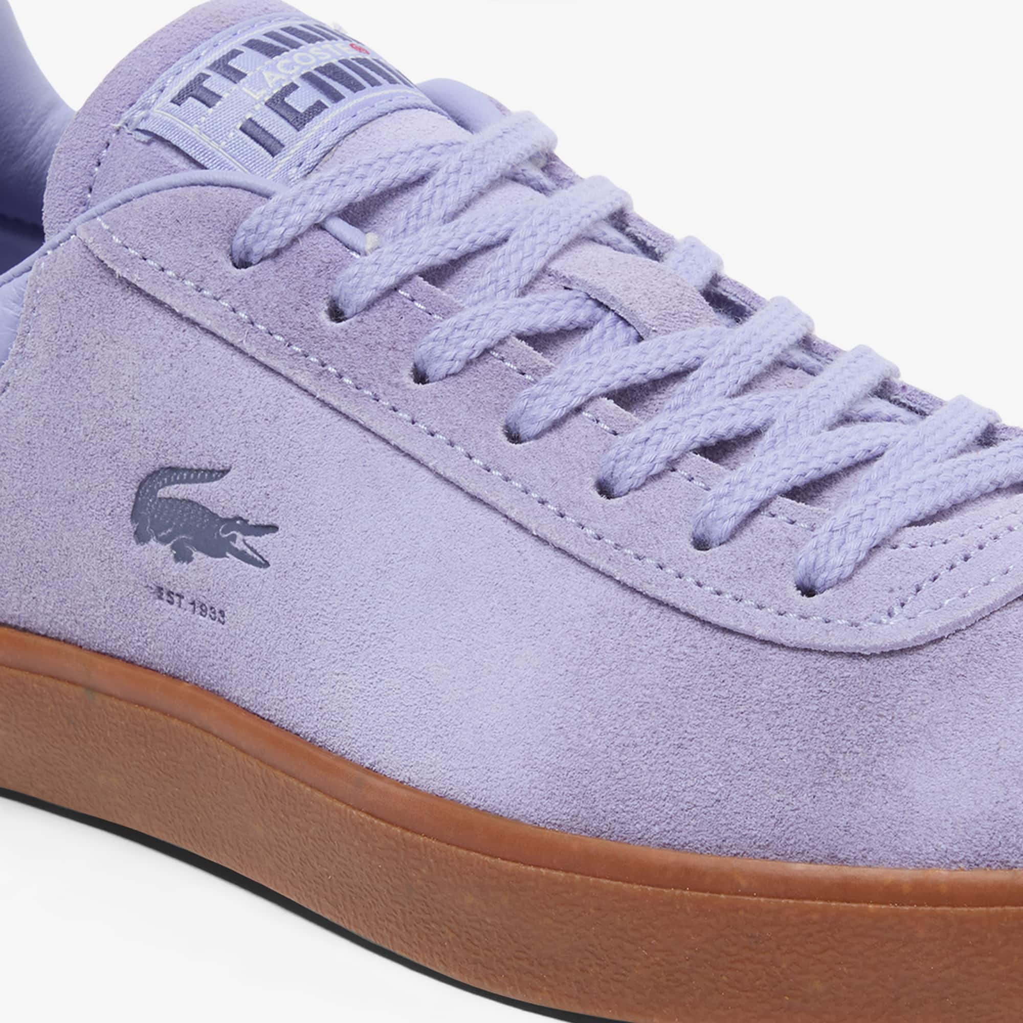 Women's Baseshot Suede Sneakers - LT PURP/GUM