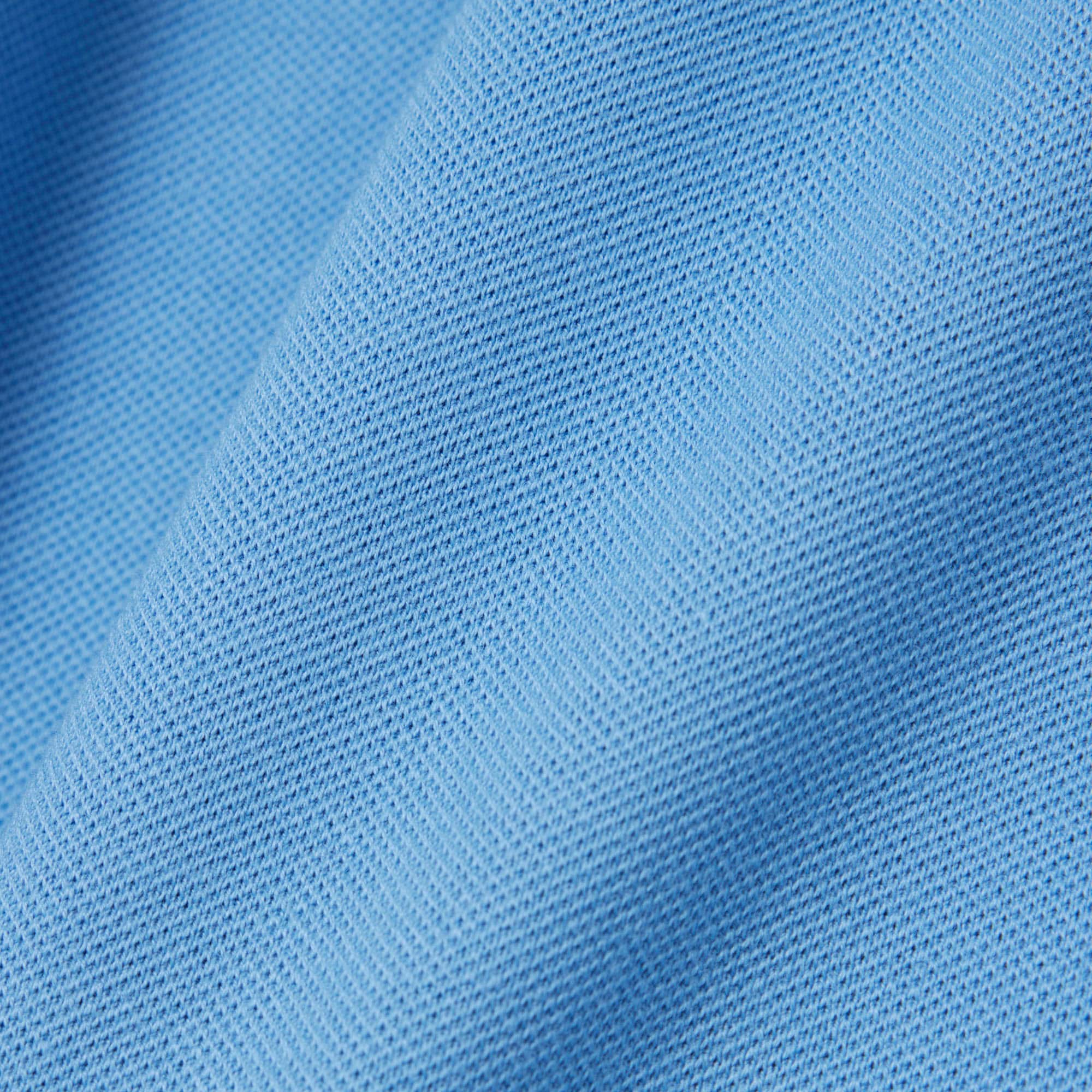 Women's L.12.D Slim Fit Stretch Mini Piqué Polo - Blue