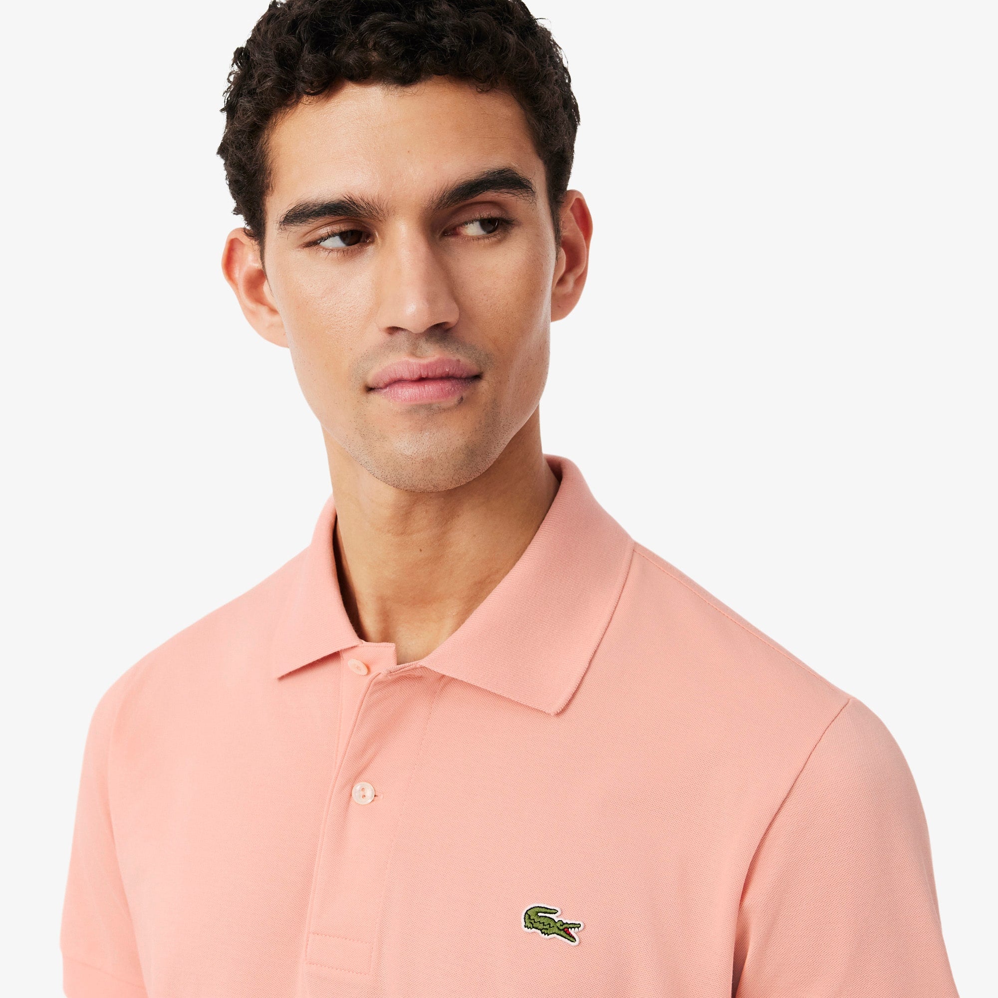 Men's Classic Fit LIGHT Piqué Polo - Rose
