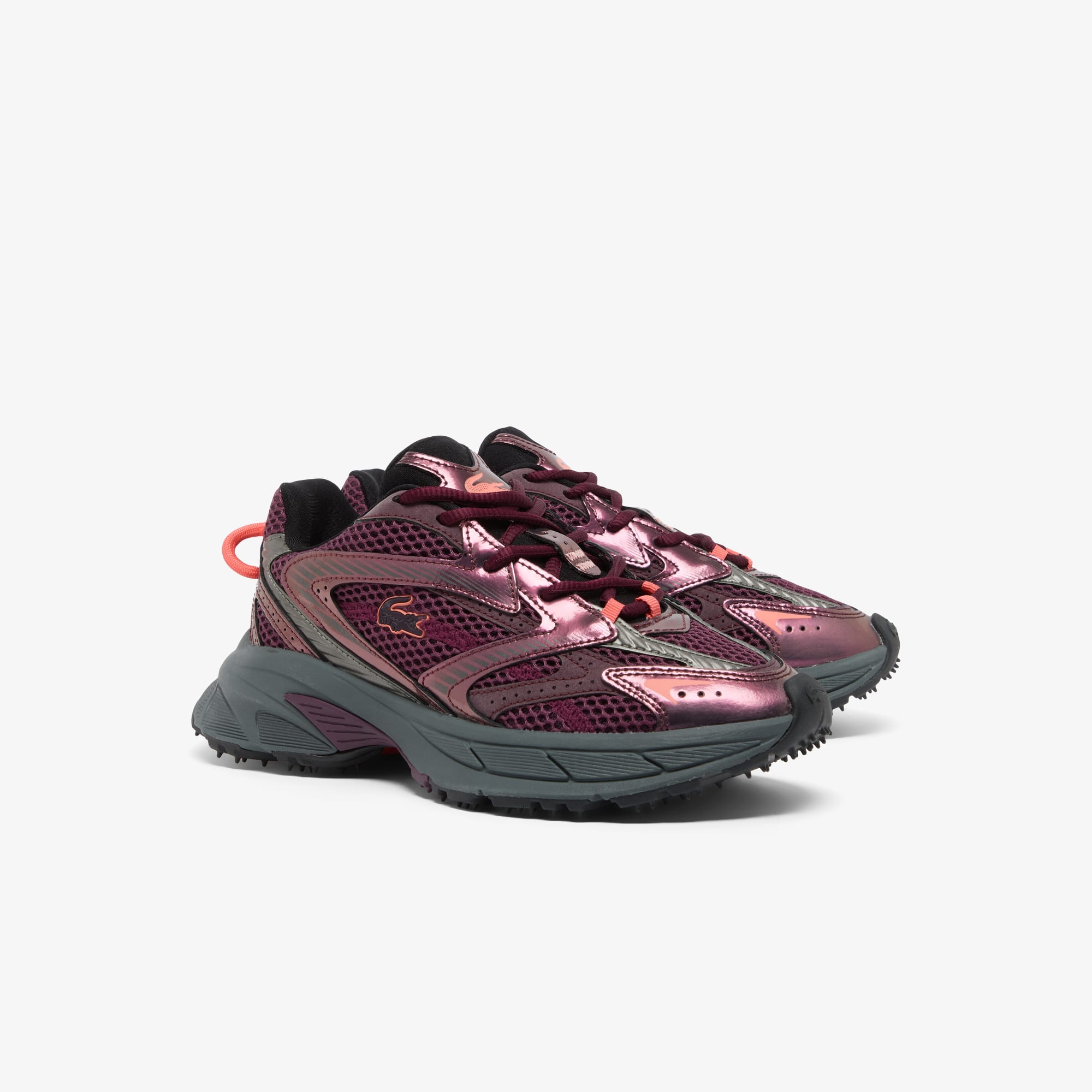 Women's L003 Neo Shot Sneakers - DK PURP/DK GRY
