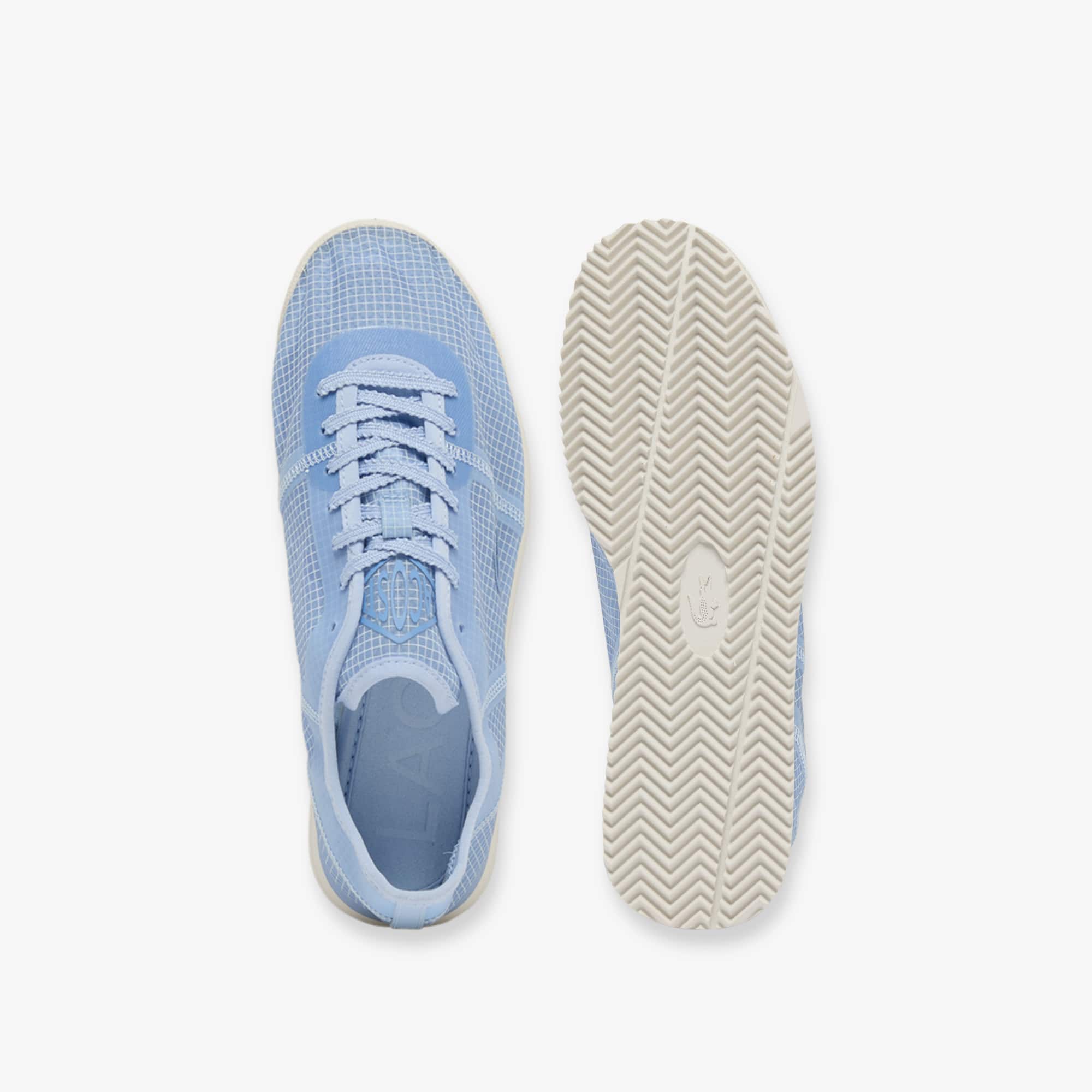 Women's Club-Low Sneakers - LT BLU/OFF WHT