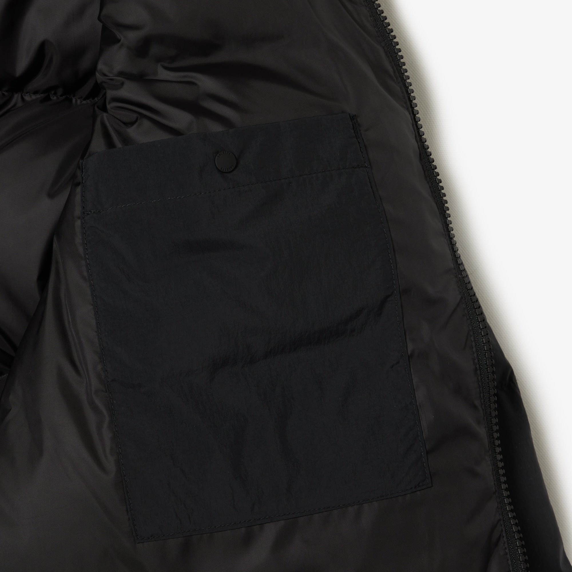 Women's Relaxed Fit Hooded Down Jacket - Black