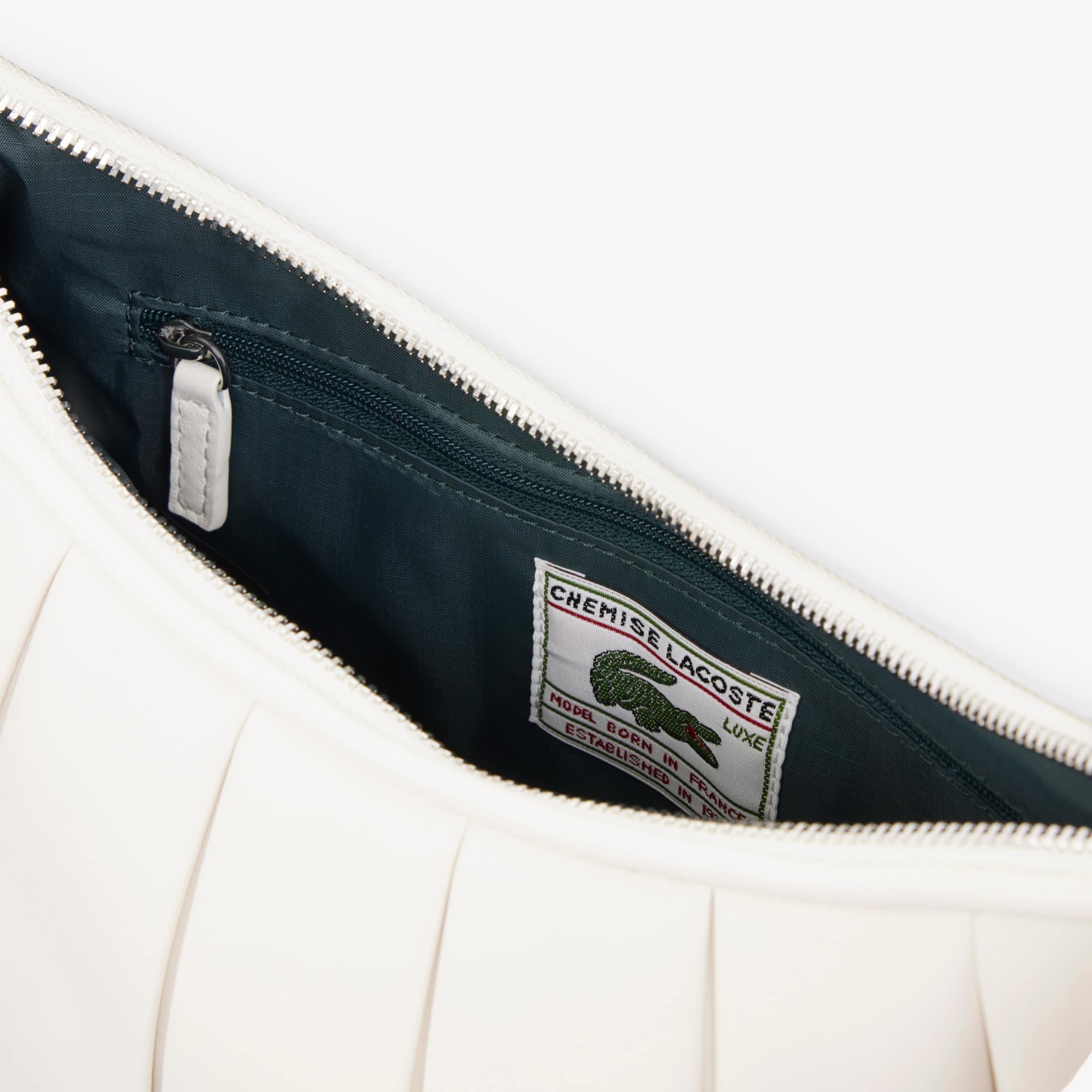 Medium Runway Lenglen Leather Bag - CRISTALLINE