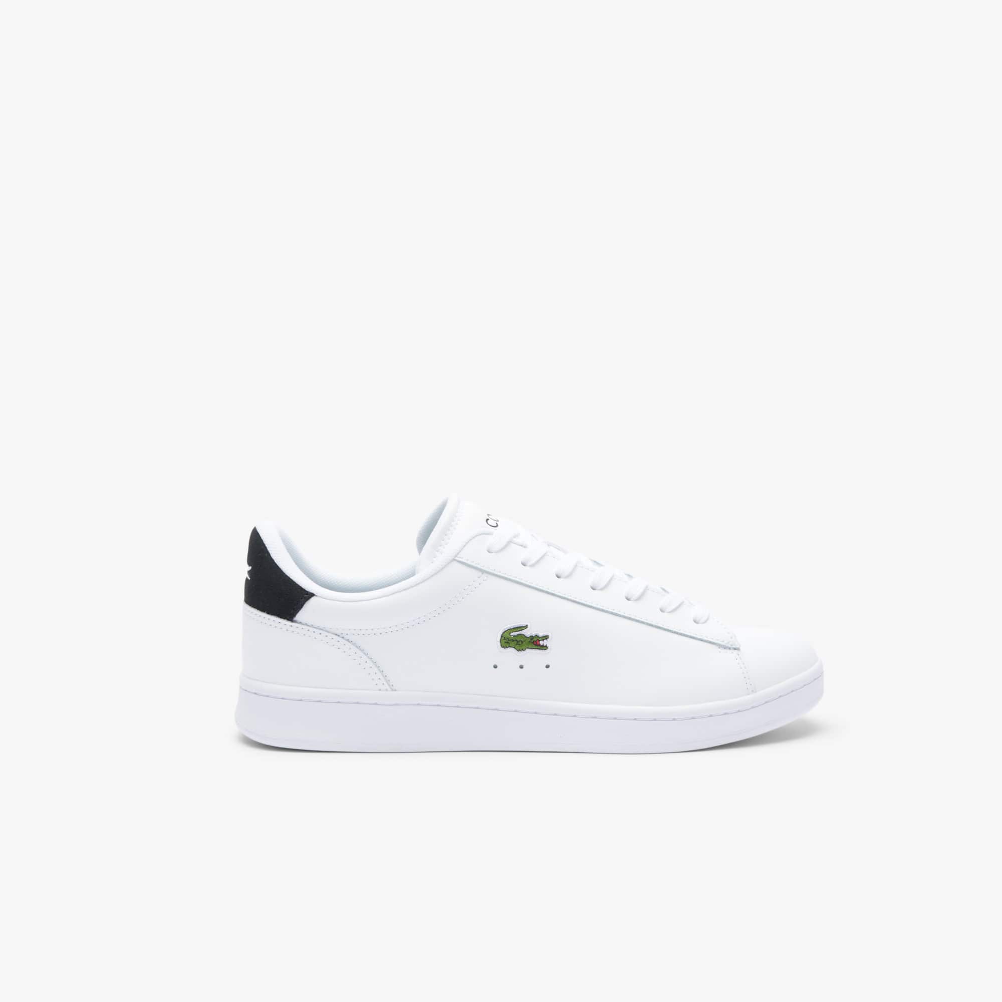 Men's Carnaby Set Leather Sneakers - WHITE/BLACK