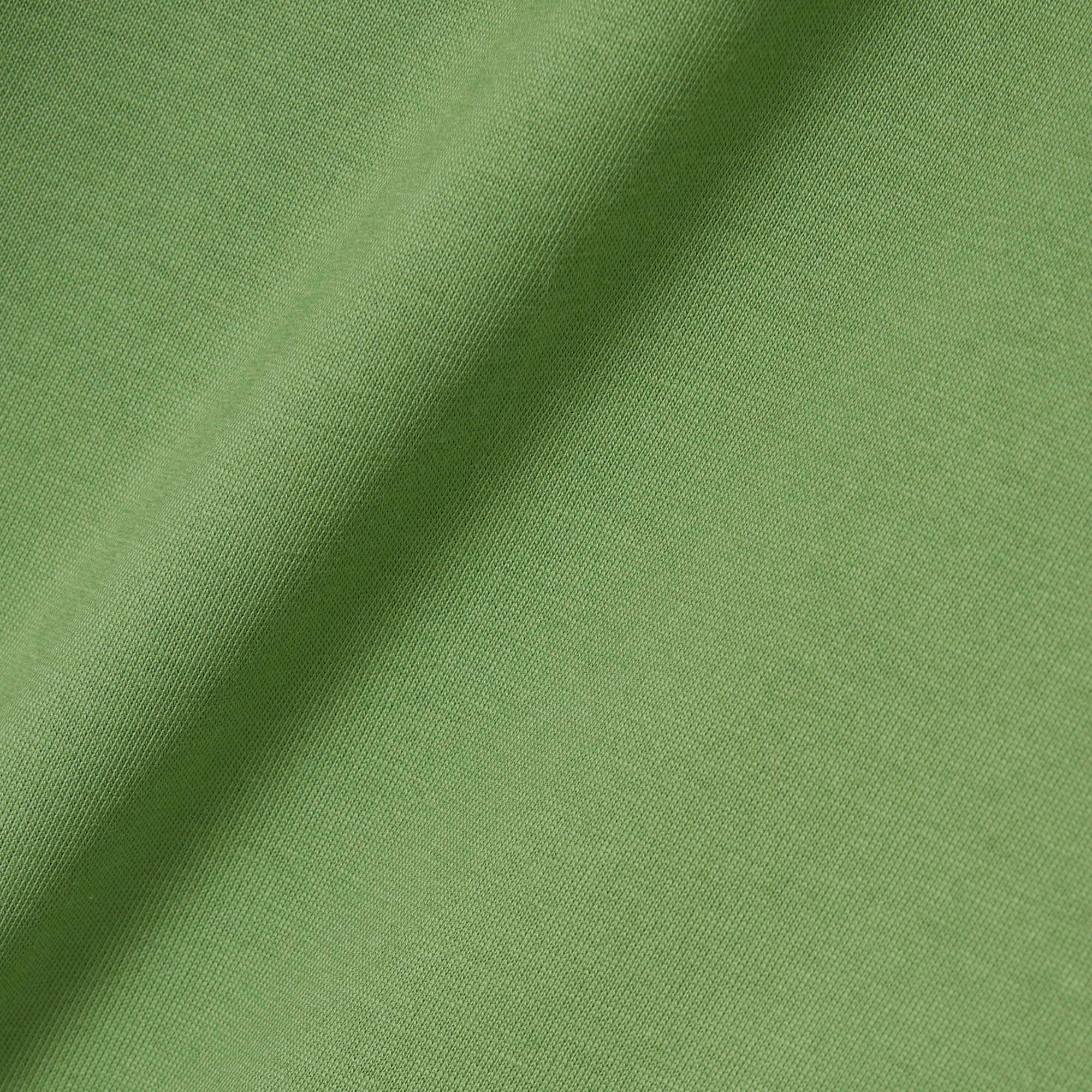 Embossed Branding Jersey T-Shirt - Green