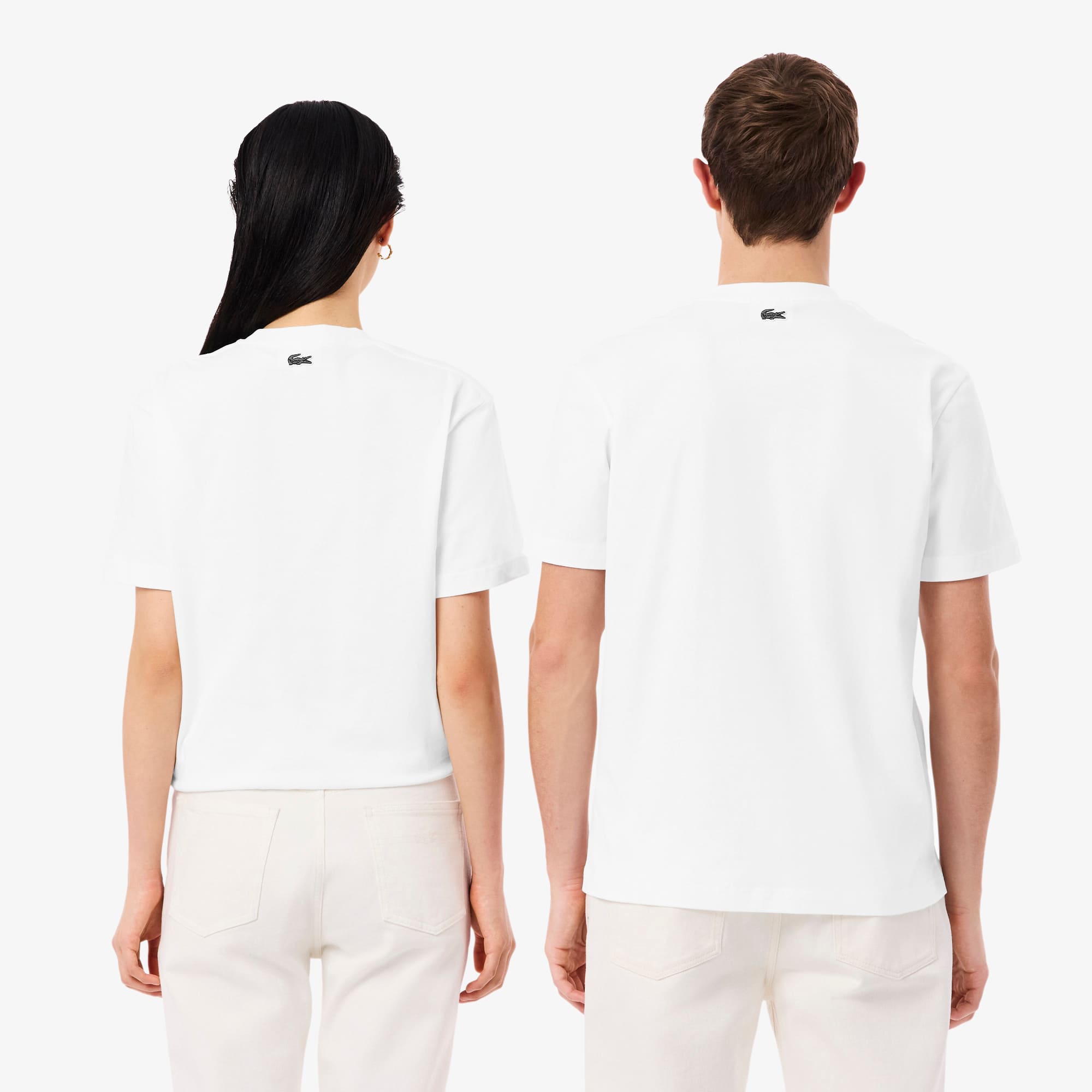 Embroidered Cotton T-Shirt - White