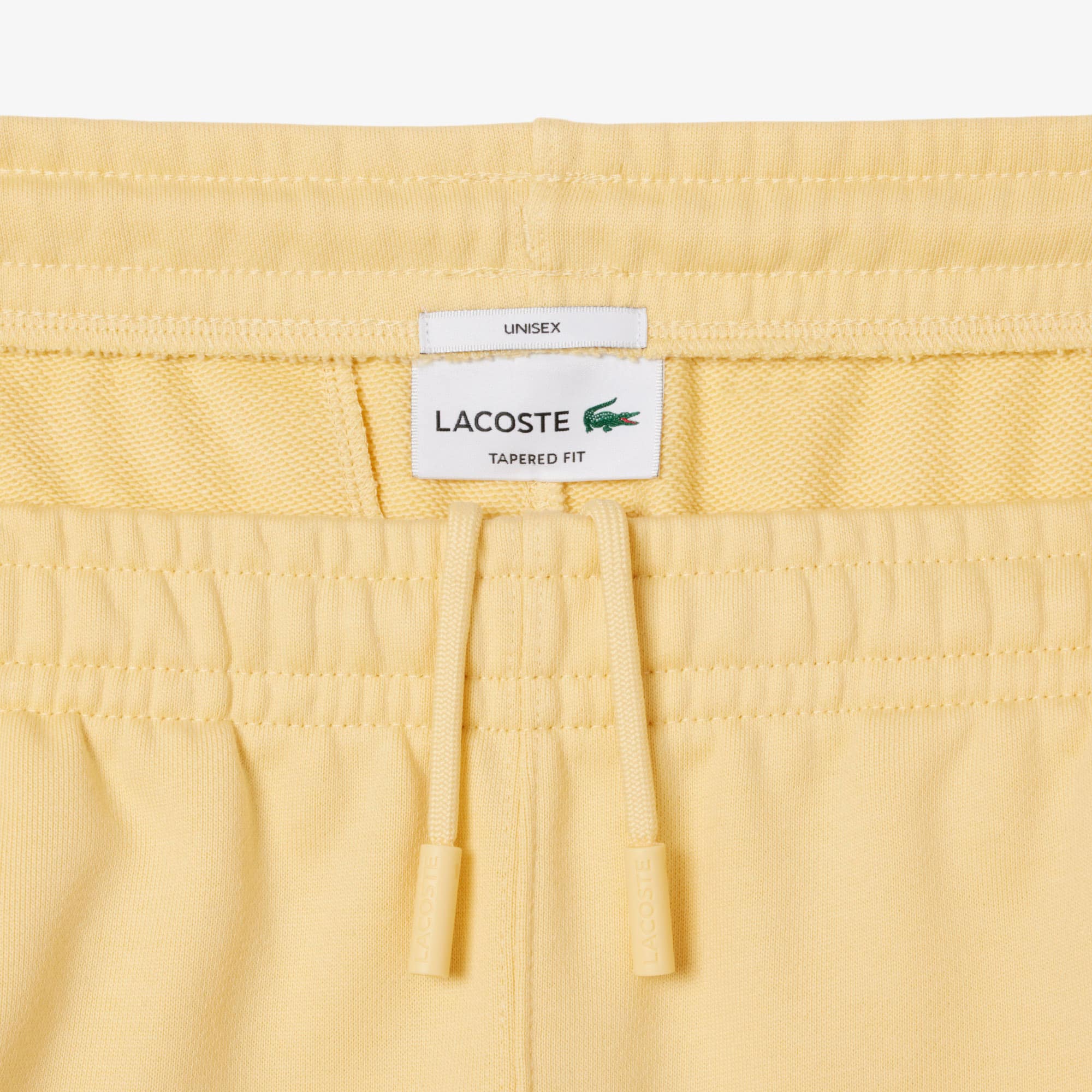 Unisex Tapered Leg Sweatpants - Yellow