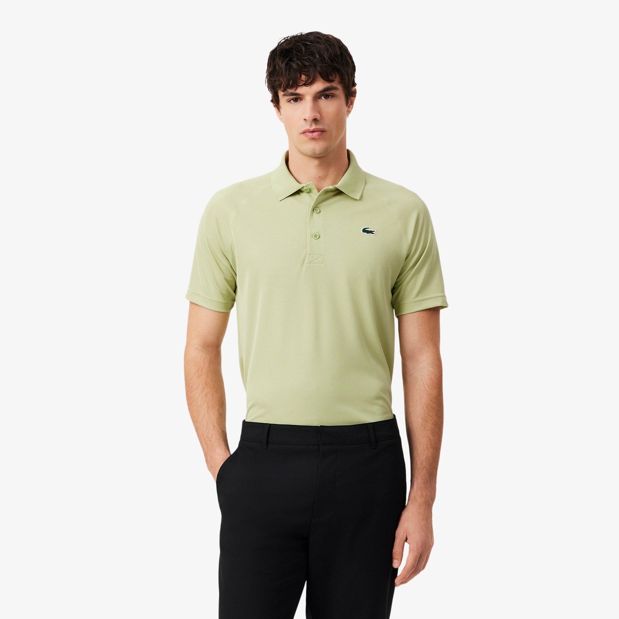 Men's Regular Fit UV Protect Golf Polo - Green