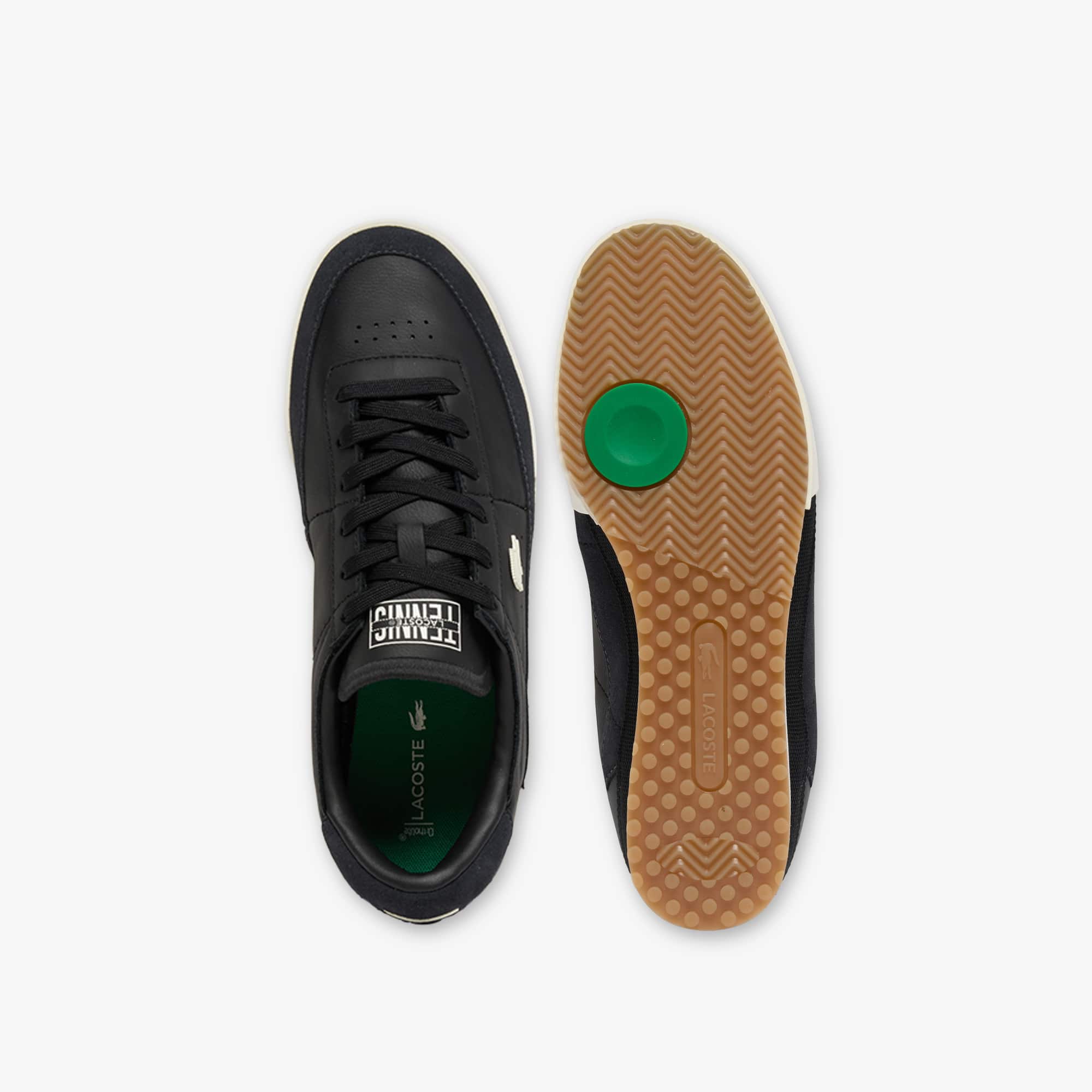 Men's Aura Leather Sneakers - BLK/GUM