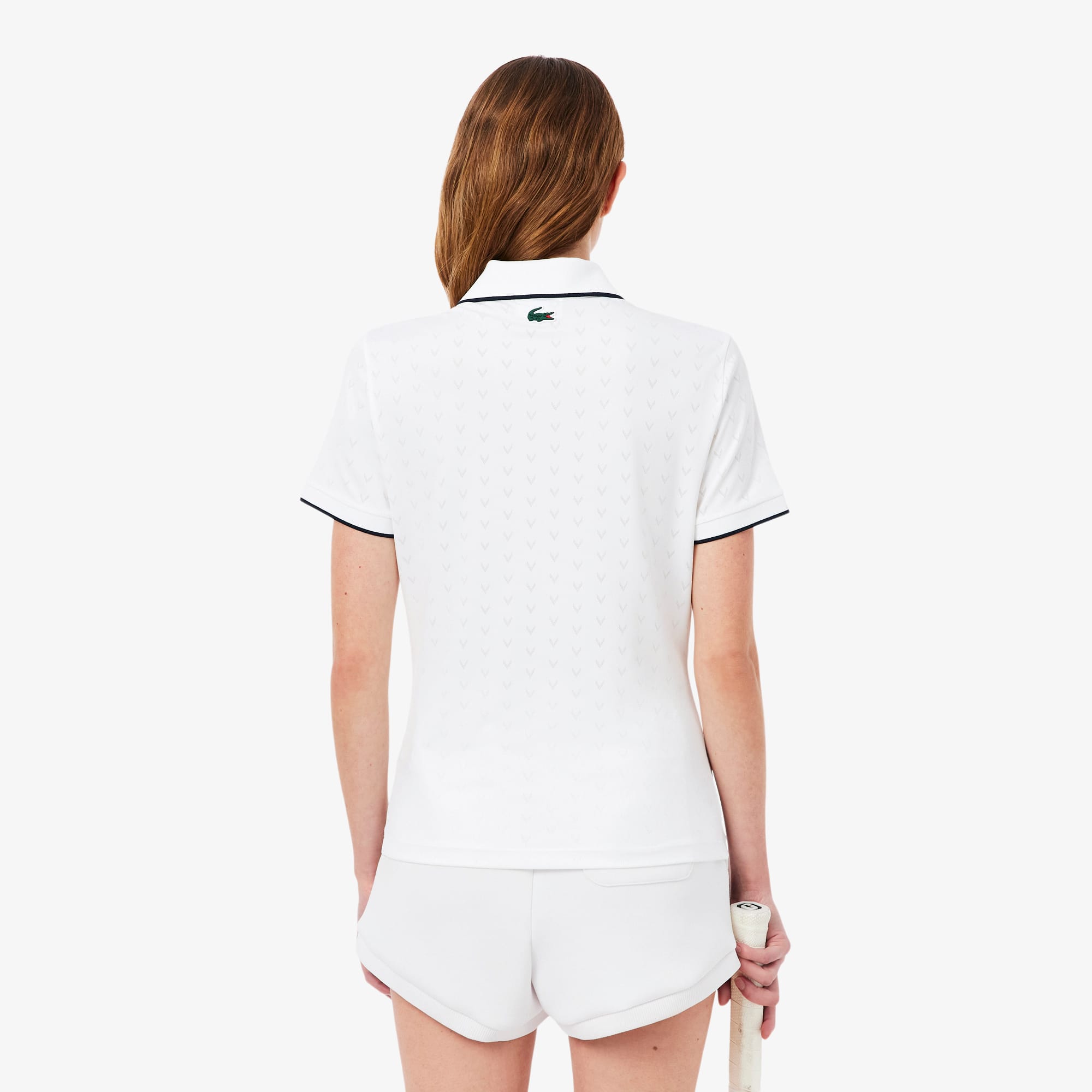 Tennis Heritage Ultra Dry Stretch Polo - White