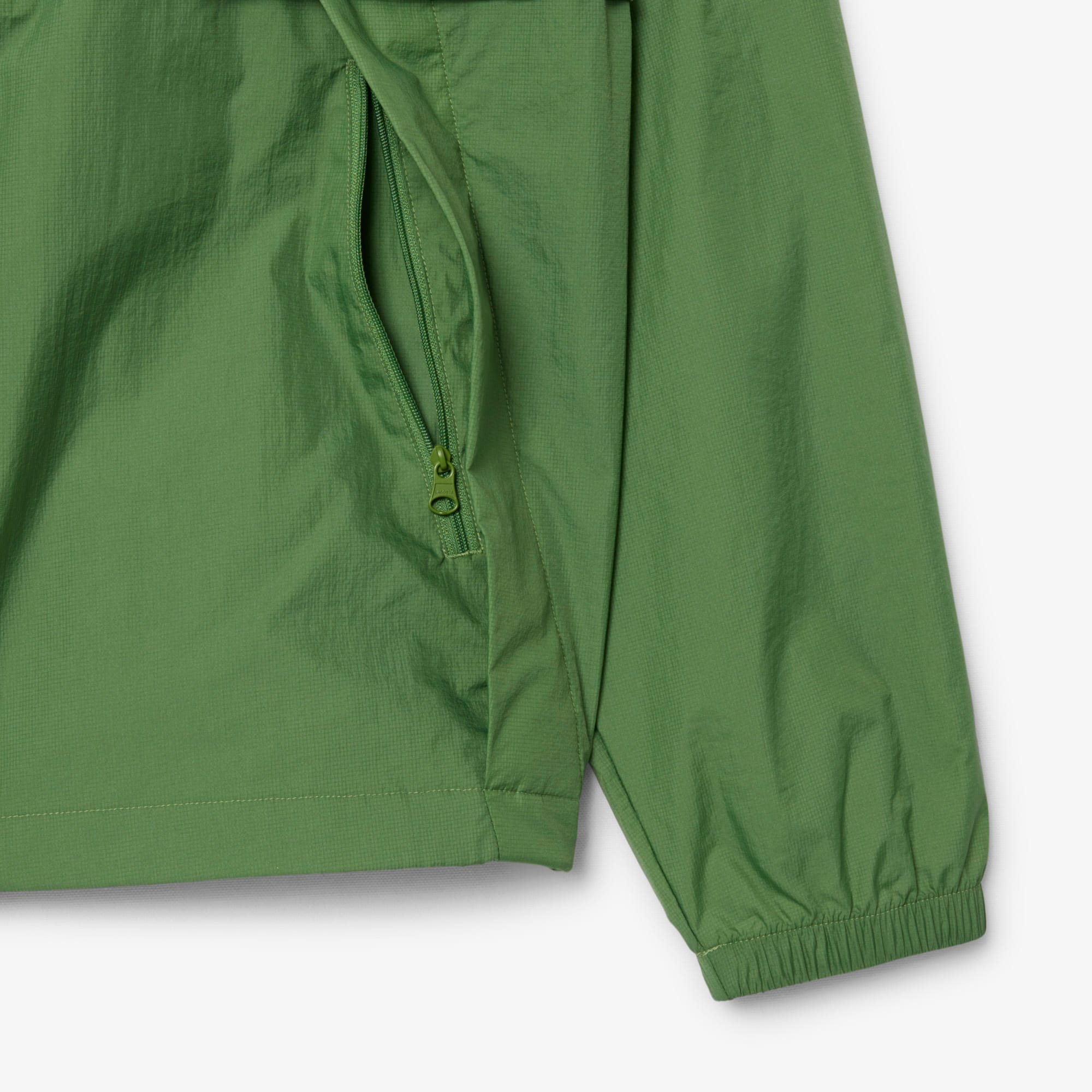 Water-Repellent Lightweight Packable Jacket - Green