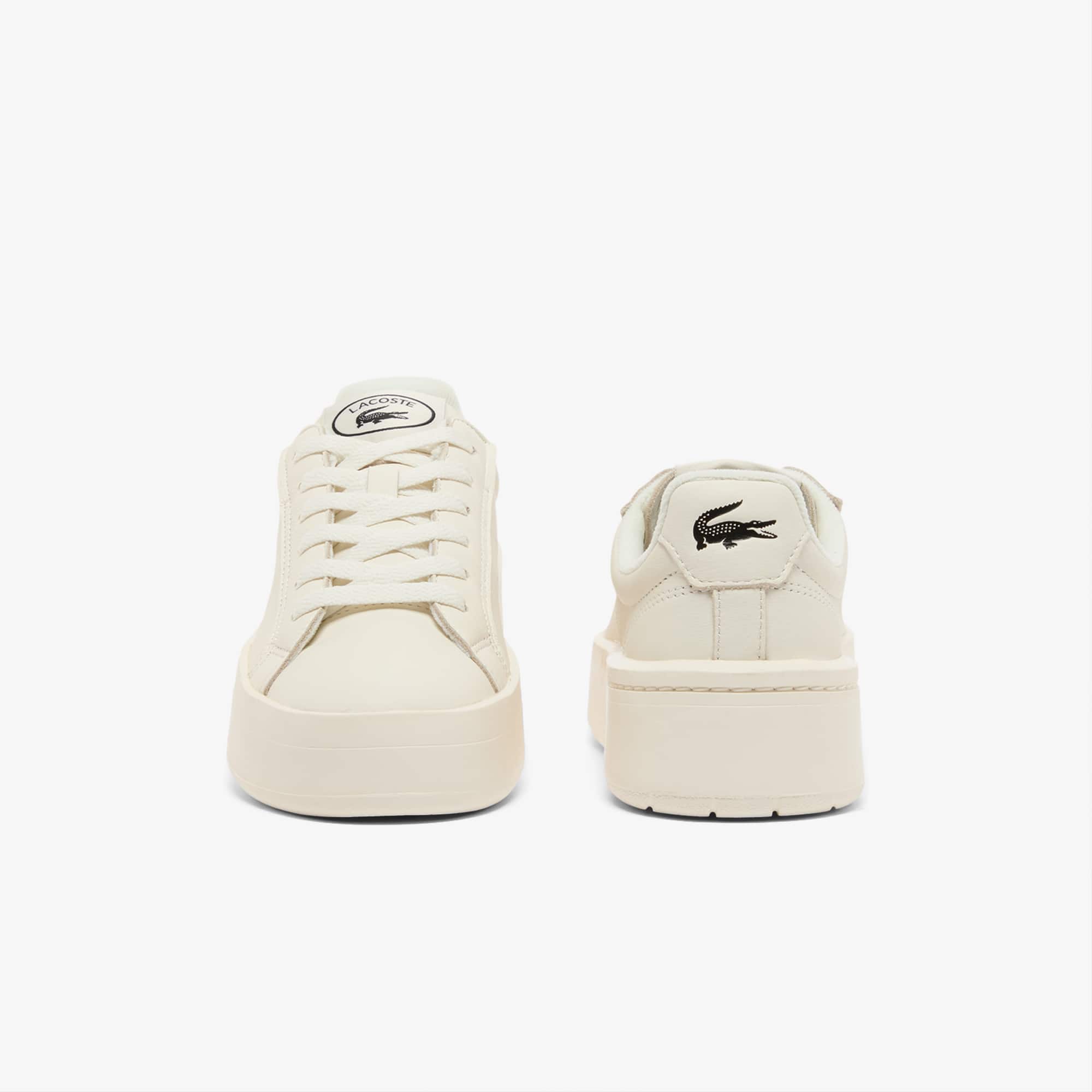 Women's Carnaby Platform Leather Sneakers - OFF WHT/OFF WHT