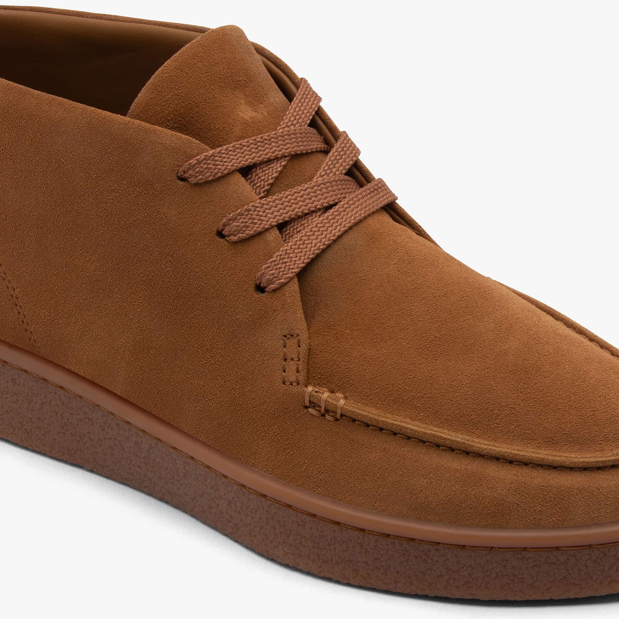 Men's Baseshot Chukka Suede Sneakers - BRW/GUM