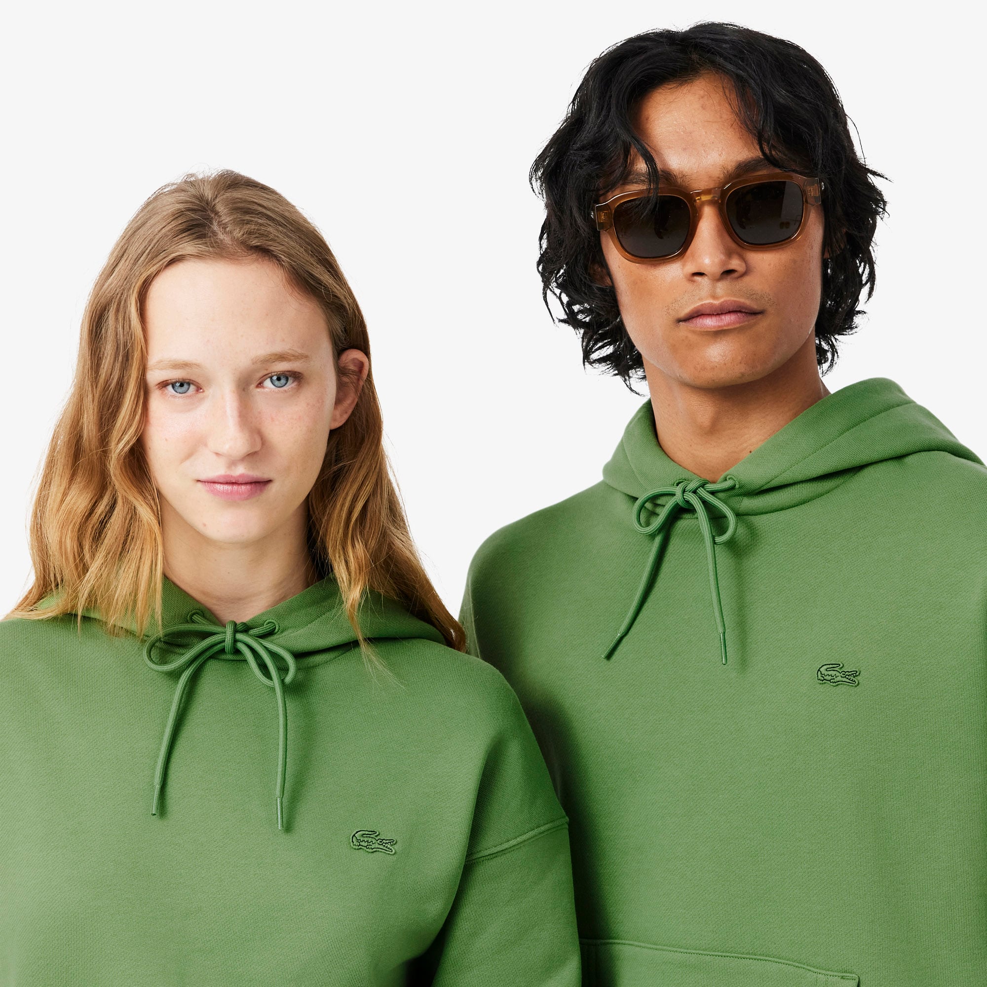 Unisex Heavy Fleece Hoodie - Green