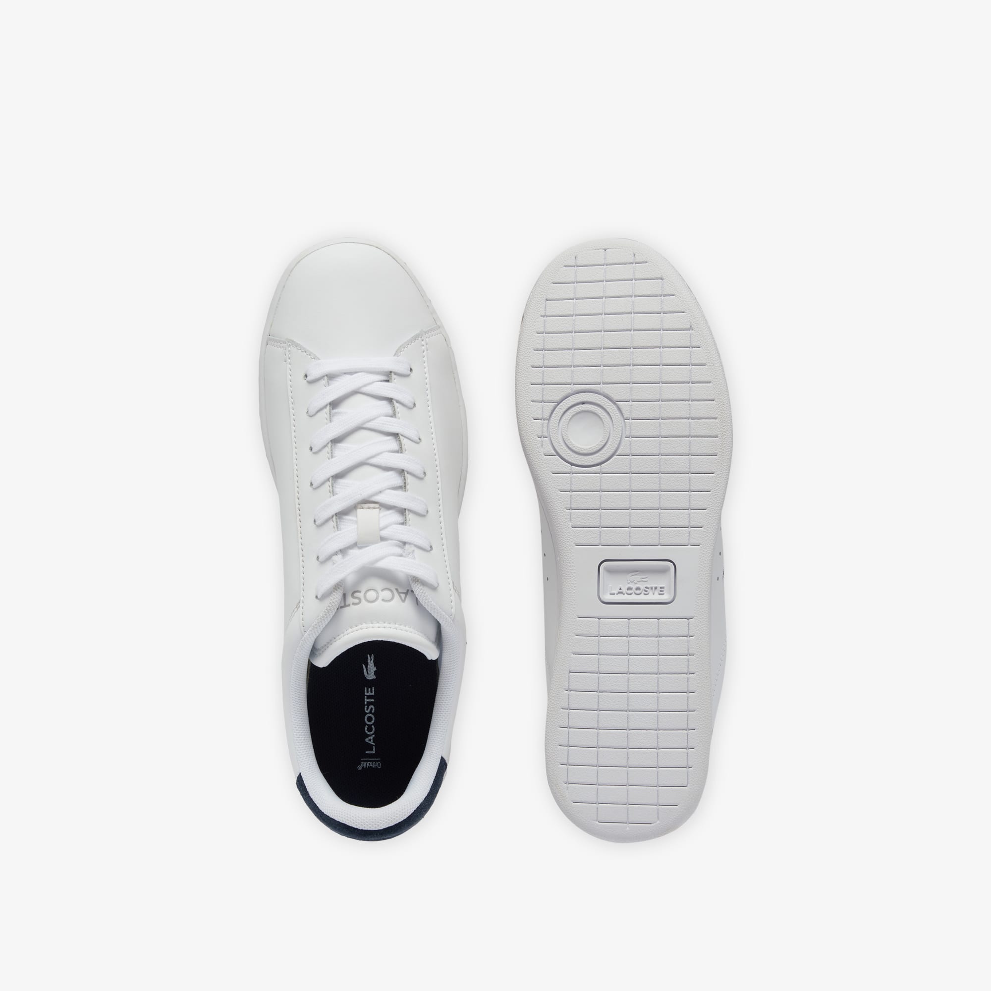 Men's Carnaby Set Leather Sneakers - WHITE / NAVY