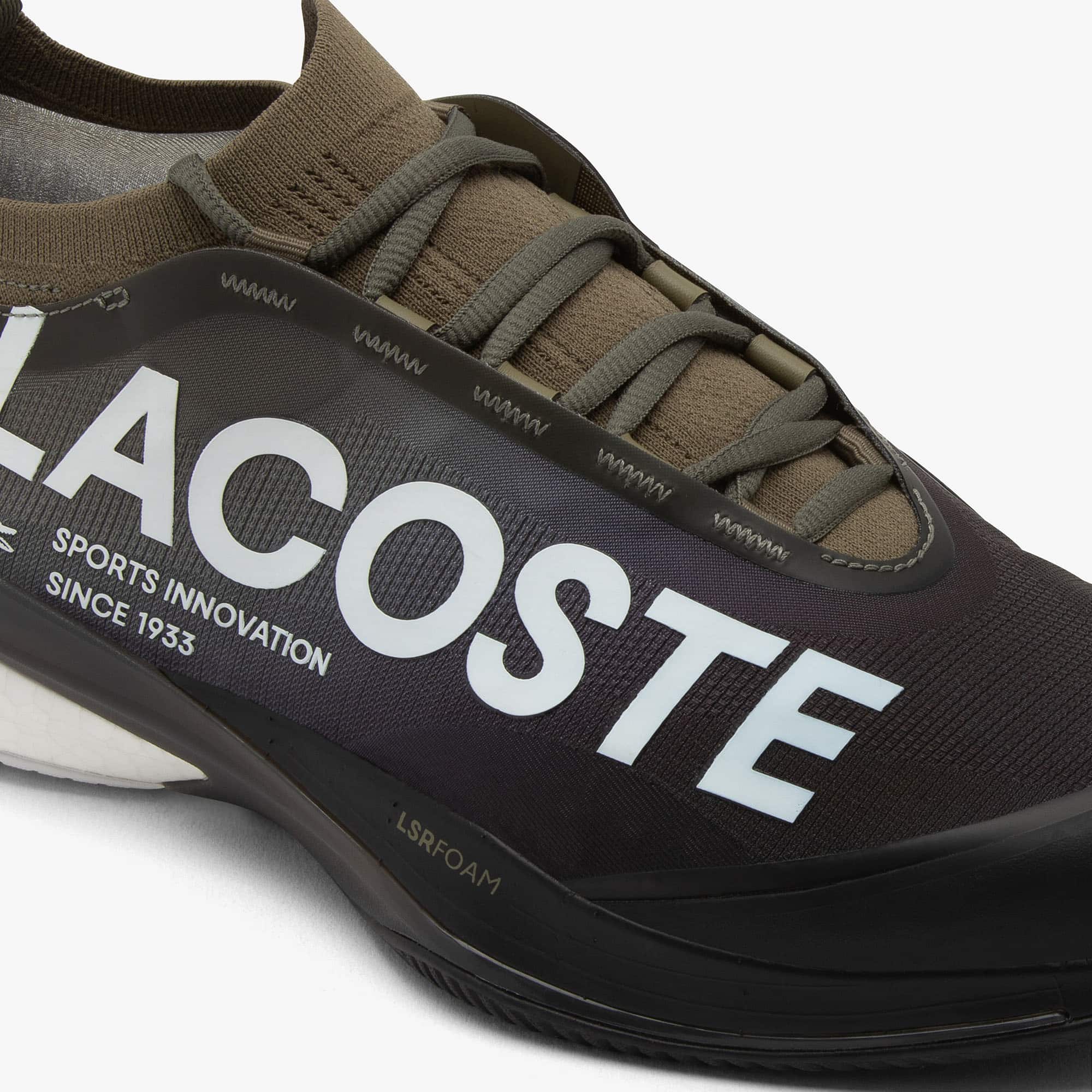 Men's AG-LT25 Lite Tennis Shoes - KHK/BLK
