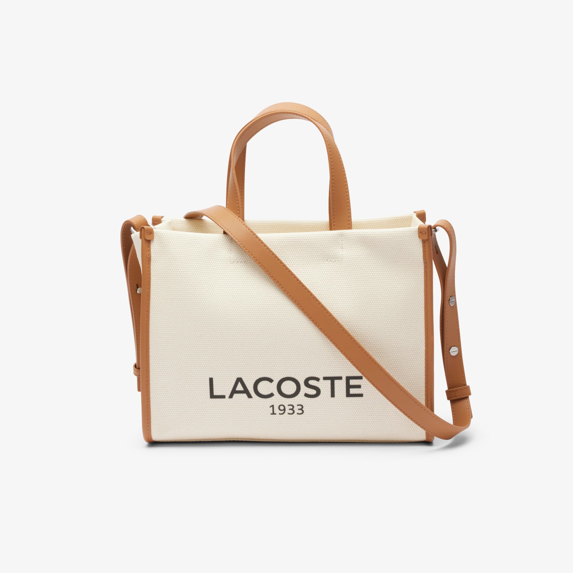 Small Heritage Canvas Tote - Natural tan
