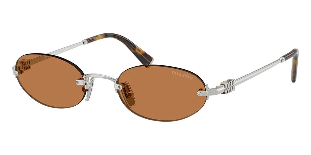 Miu Miu SMUA54S - (Silver/Brown)