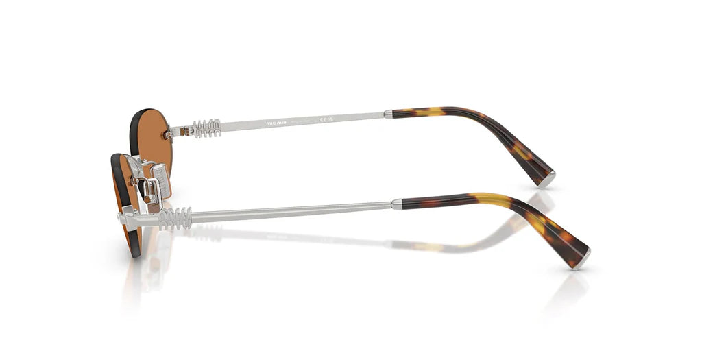 Miu Miu SMUA54S - (Silver/Brown)
