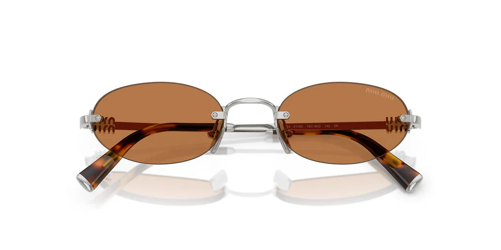 Miu Miu SMUA54S - (Silver/Brown)