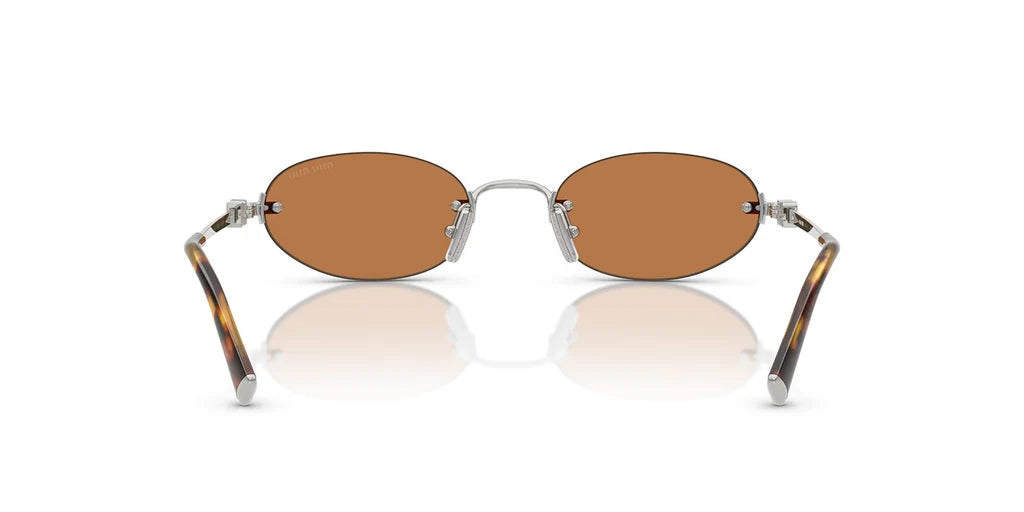 Miu Miu SMUA54S - (Silver/Brown)