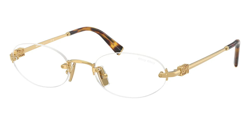 Miu Miu SMUA54S - (Gold/Clear Blue Violet Light Filter)