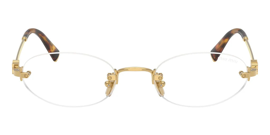 Miu Miu SMUA54S - (Gold/Clear Blue Violet Light Filter)