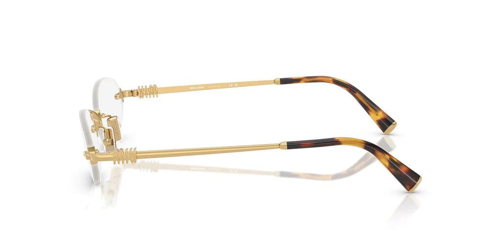 Miu Miu SMUA54S - (Gold/Clear Blue Violet Light Filter)
