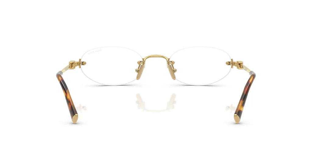 Miu Miu SMUA54S - (Gold/Clear Blue Violet Light Filter)