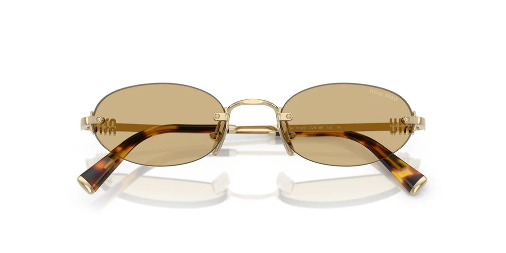 Miu Miu SMUA54S - (Pale Gold/Yellow)