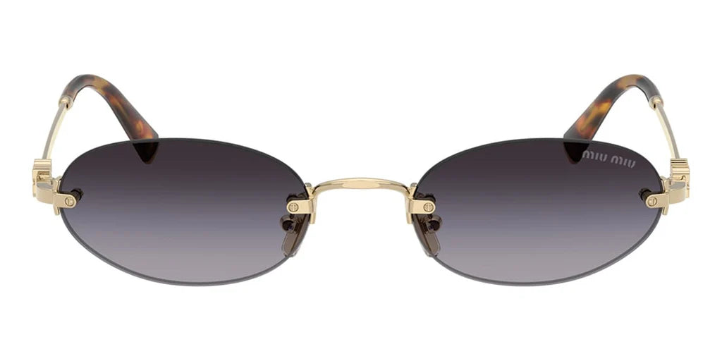 Miu Miu SMUA54S - (Pale Gold/Grey Gradient)