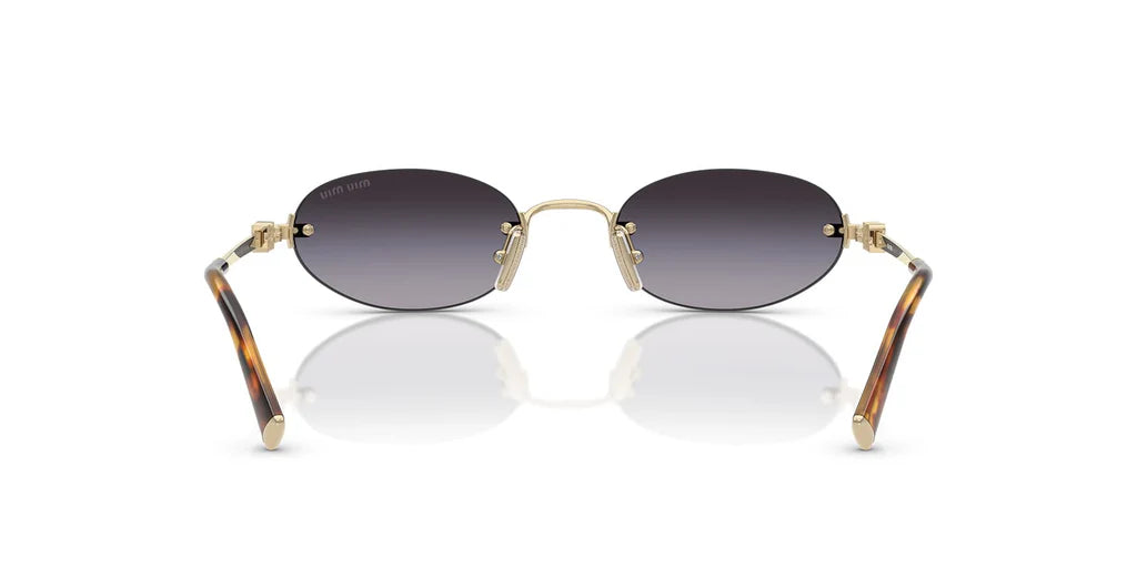 Miu Miu SMUA54S - (Pale Gold/Grey Gradient)